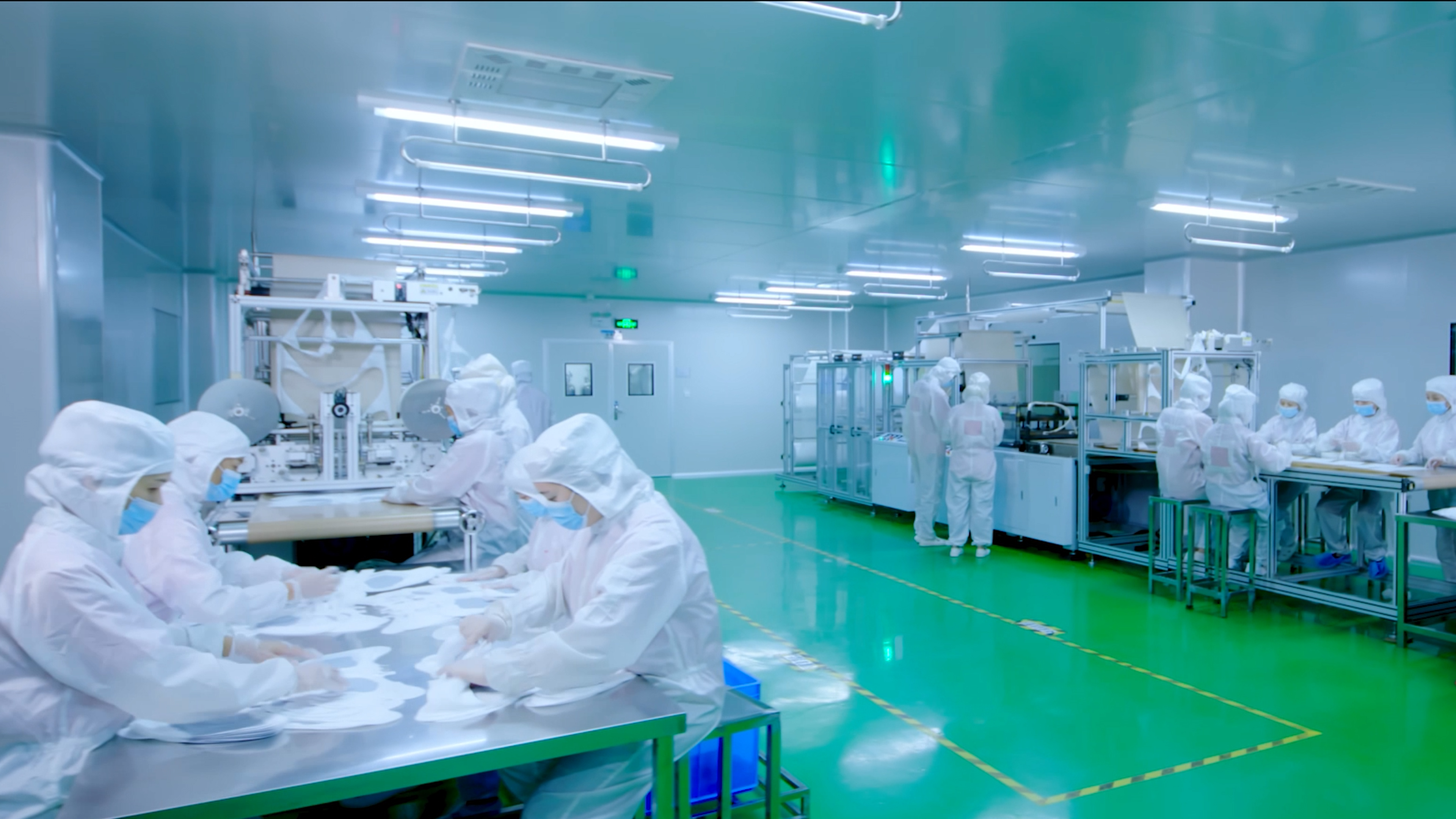 手足膜生産車間